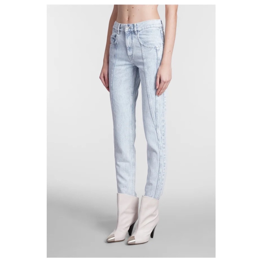NWT Isabel Marant Vikira Jeans In Blue Denim